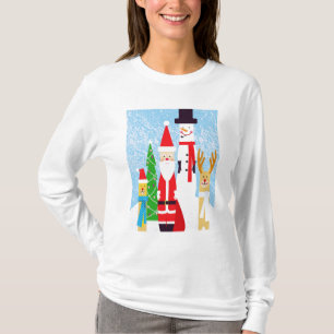 Camiseta Figuras del navidad