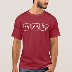 Camiseta Figuras del palillo del karate
