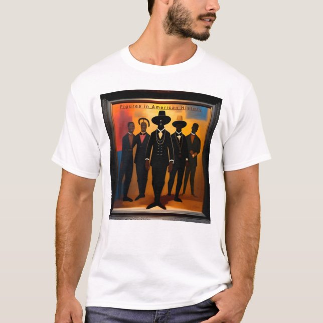 Camiseta Figuras en la historia de Estados Unidos (Anverso)