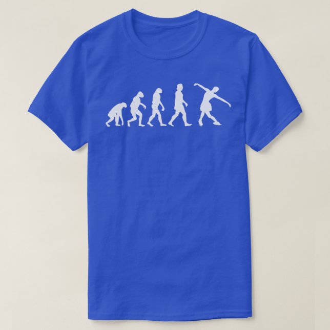 Camiseta Figure Skating Evolution (Diseño del anverso)