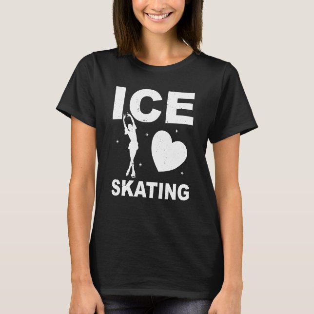 Camiseta Figure Skating Ice Skating Girls Figure Skating  1 (Anverso)