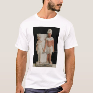 Camiseta Figurilla de Amenophis IV y de Nefertiti
