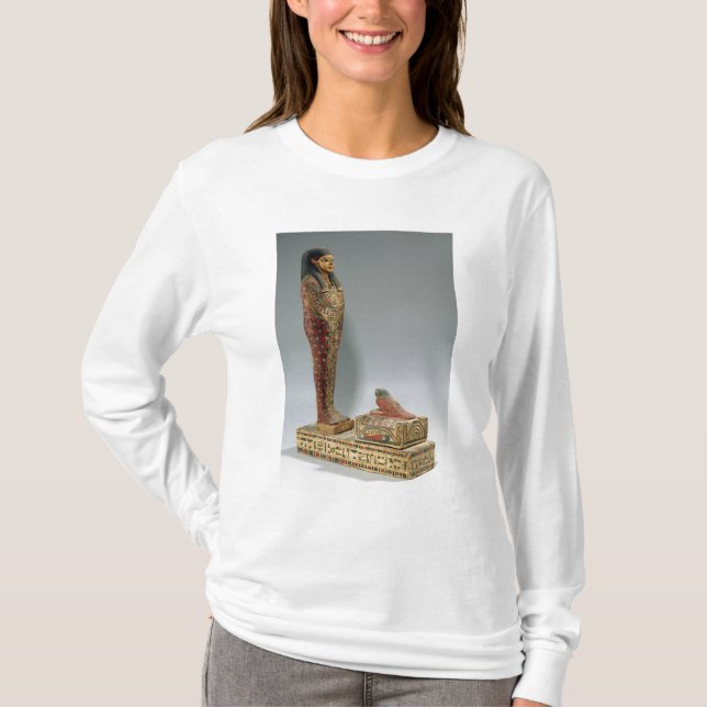 Camiseta Figurilla de Osiris de Iahmes (madera pintada) (Anverso)