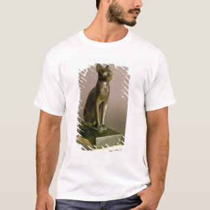 Camiseta Figurilla de un gato que representa a la diosa