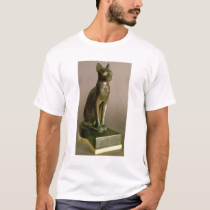 Camiseta Figurilla de un gato que representa a la diosa