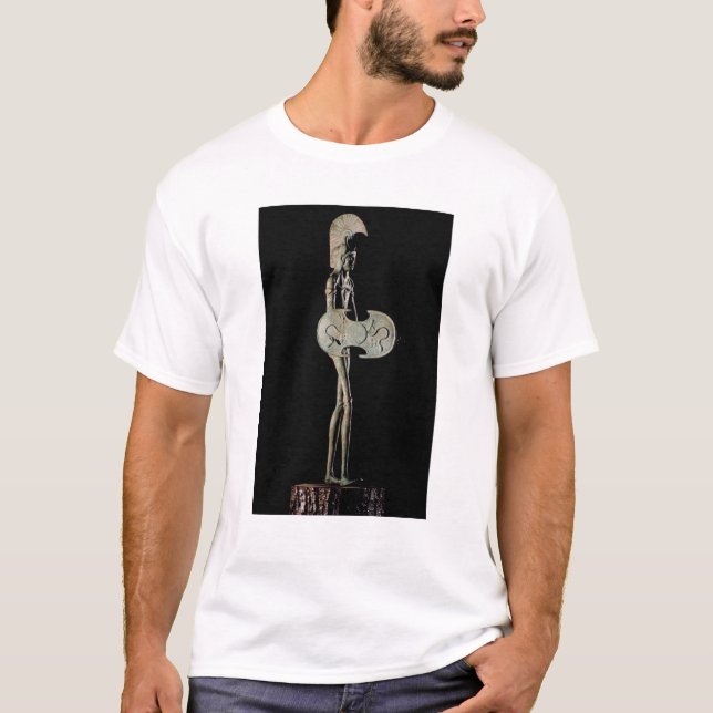 Camiseta Figurilla de un guerrero, Etruscan (Anverso)