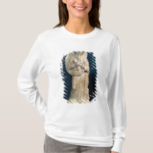 Camiseta Figurilla de una mujer que toca una flauta doble
