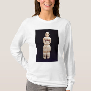 Camiseta Figurilla de una mujer, temprano 4to milenio A.C.
