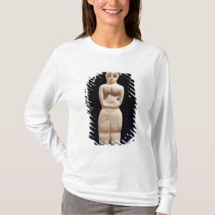 Camiseta Figurilla de una mujer, temprano 4to milenio A.C.
