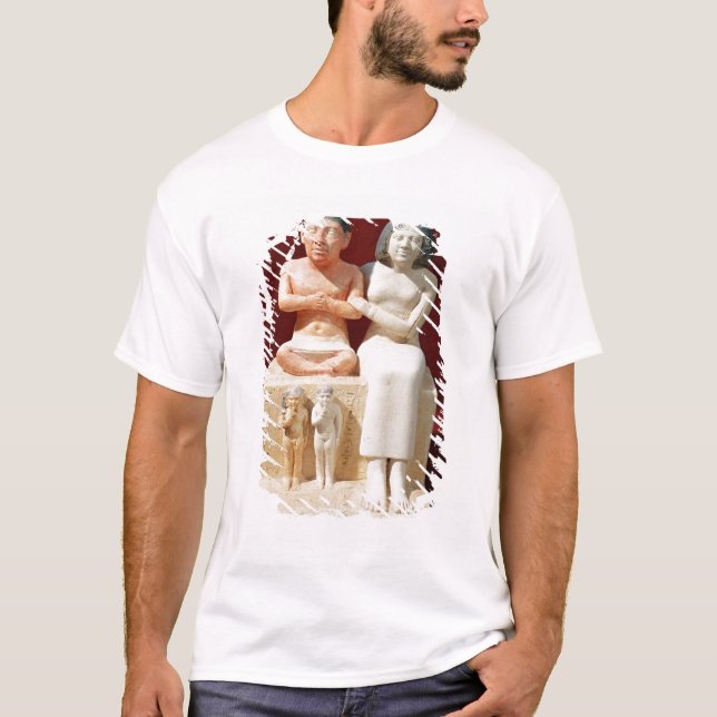 Camiseta Figurilla del Seneb enano y de su familia (Anverso)