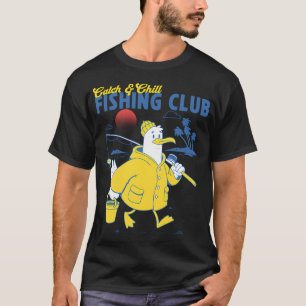 Camiseta Fih Llamando Humor Divertido De Pesca Meme Pez Mal