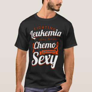 Camiseta Fijación de la leucemia: regalo de quimioterapia c