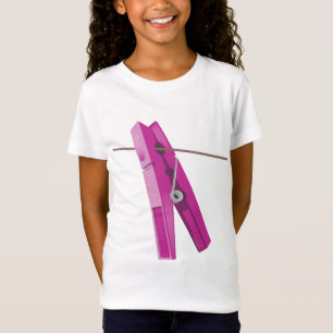 Camiseta Fijación de la línea de lavado de ropa