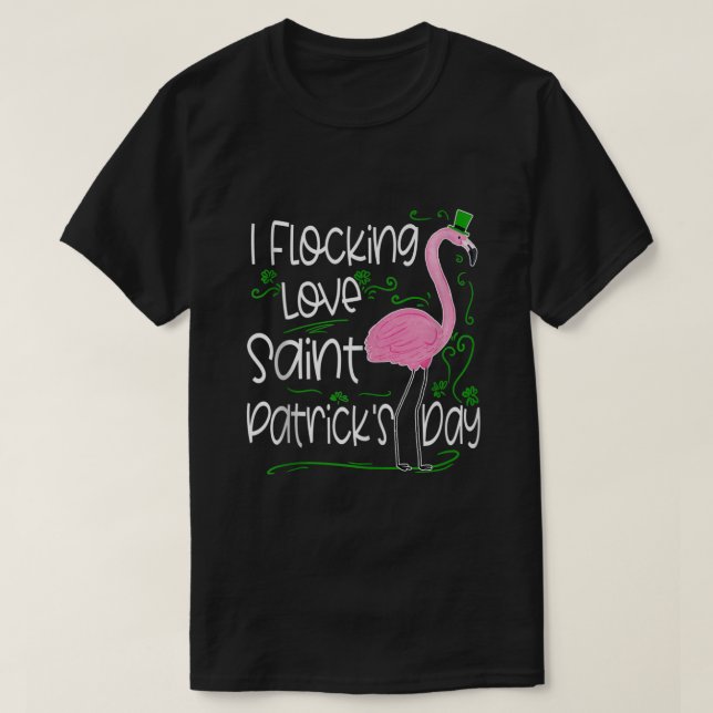 Camiseta Fijando el amor antes del patronato Día Flamingo F (Diseño del anverso)