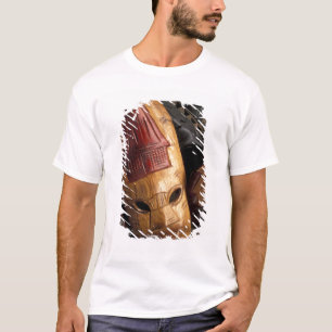 Camiseta Fiji, Viti Levu Máscaras en un mercado de una ciud