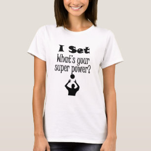 Camiseta ¿Fijo (voleibol) cuál es su superpoder?
