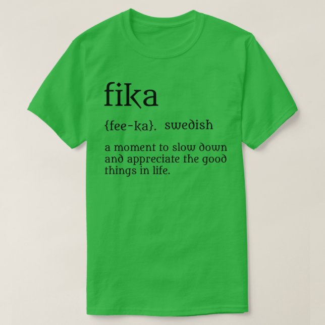 Camiseta Fika (Diseño del anverso)
