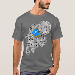 Camiseta FIL Astronauta Blockchain Crypto Filecoin 