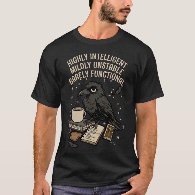 Camiseta Fila apenas funcional: inteligente, inestable (Anverso)