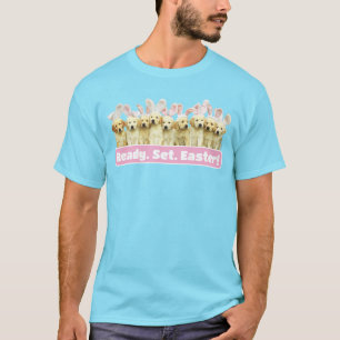 Camiseta Fila de conejitos cachorros