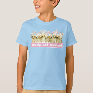 Camiseta Fila de conejitos cachorros