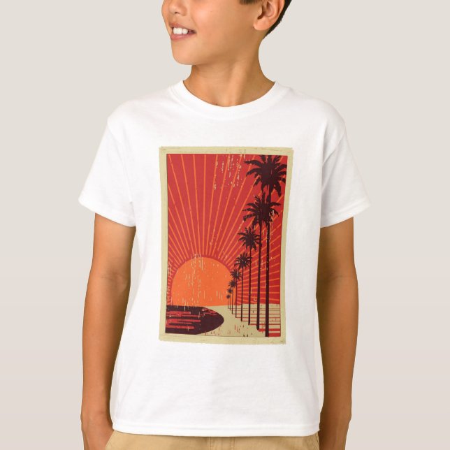 Camiseta Fila de la palmera (Anverso)