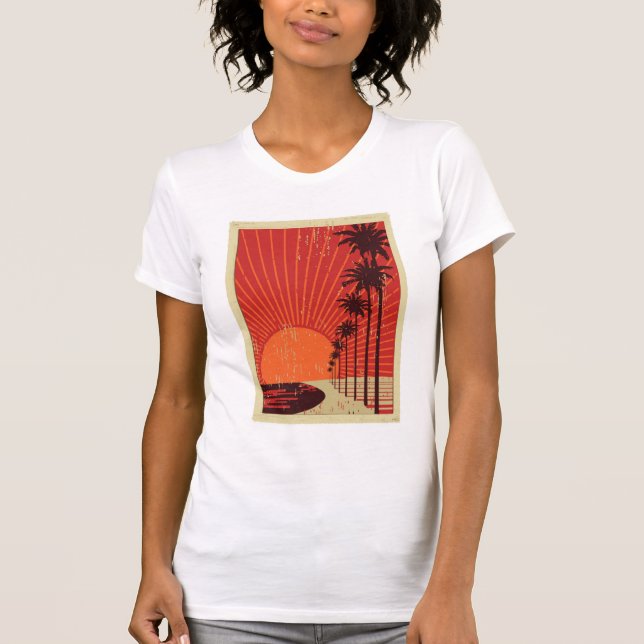 Camiseta Fila de la palmera (Anverso)