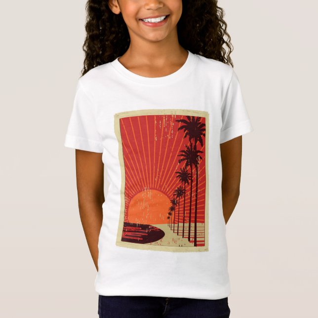 Camiseta Fila de la palmera (Anverso)