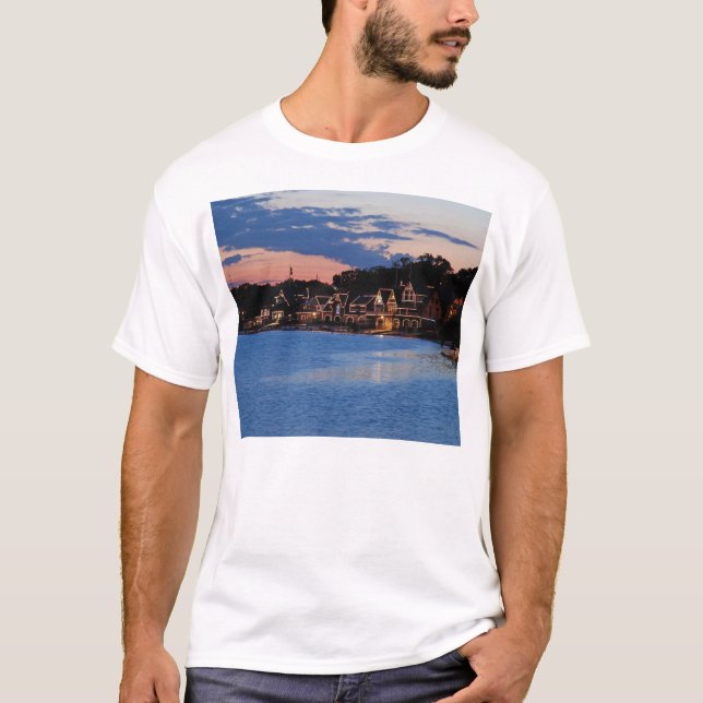 Camiseta Fila del barco (Anverso)