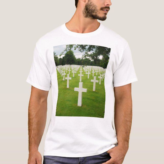 Camiseta Fila del cementerio nacional de Arlington de las (Anverso)