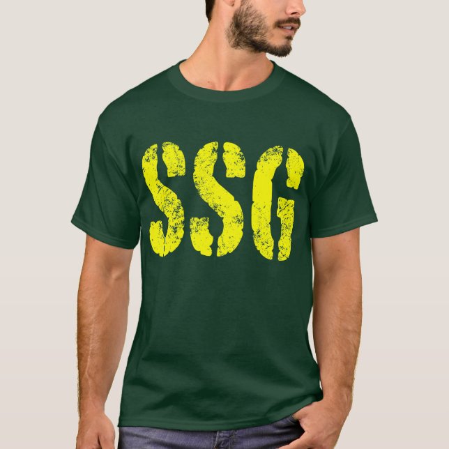 Camiseta Fila del sargento del Estado Mayor SSG (Anverso)