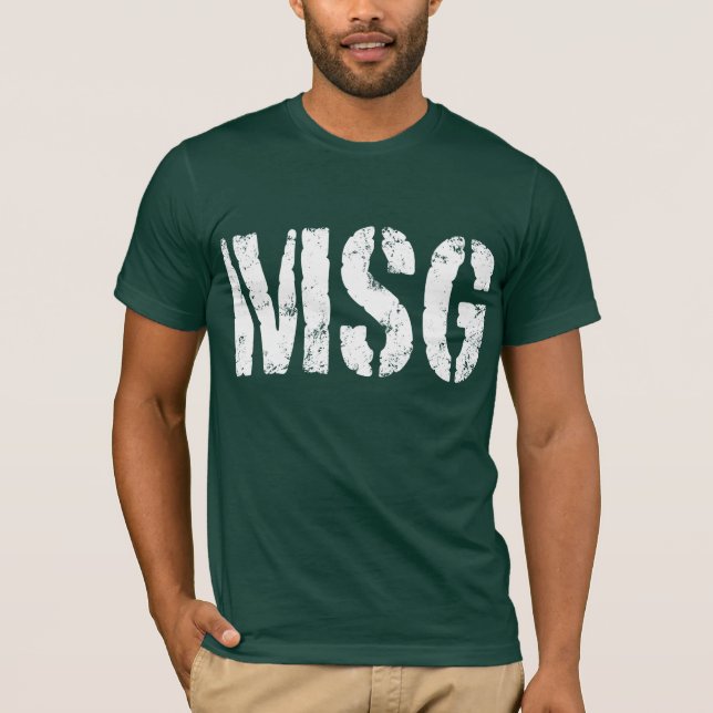 Camiseta Fila del sargento mayor SSG (Anverso)