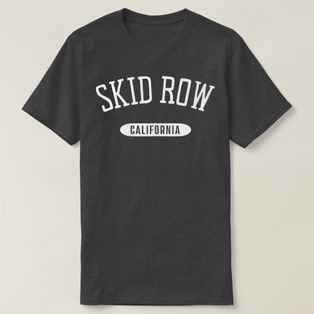Camiseta Fila Skid Row Classic Style Skid Row California CA (Diseño del anverso)