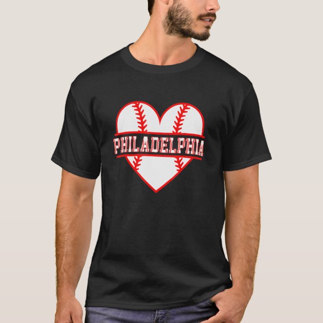 Camiseta Filadelfia del Viejo Béisbol de Filadelfia (Anverso)