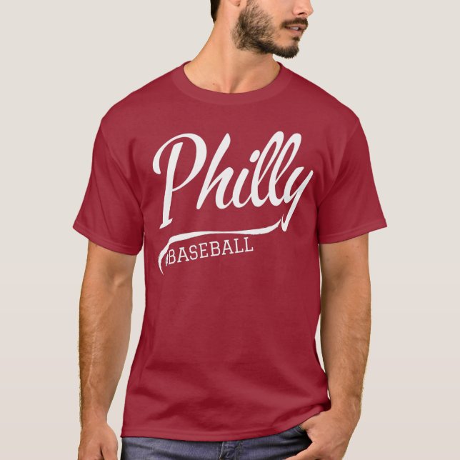 Camiseta Filadelfia del Viejo Béisbol de Filadelfia (Anverso)