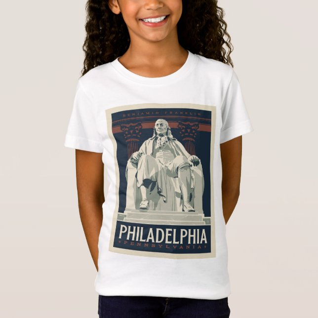 Camiseta Filadelfia | Instituto Benjamin Franklin (Anverso)