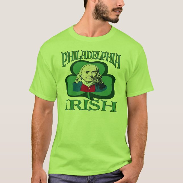 Camiseta Filadelfia irlandés (Anverso)
