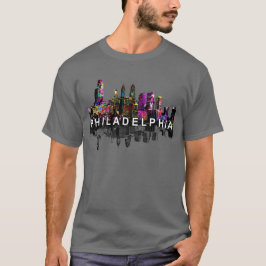 Camiseta Filadelfia, Pensilvania en graffiti