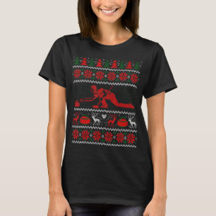 Camiseta Filas De Curling Stones Curler & Curling Team Ugly