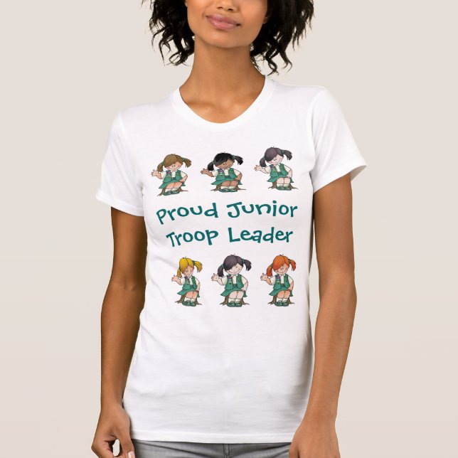 Camiseta Filas menores orgullosas del joven del líder de la (Anverso)