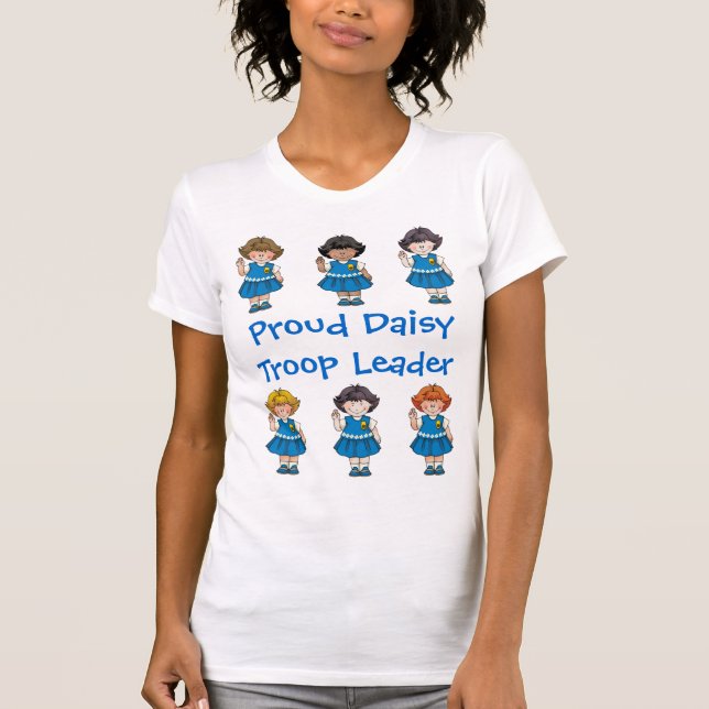Camiseta Filas orgullosas de la margarita del líder de la (Anverso)