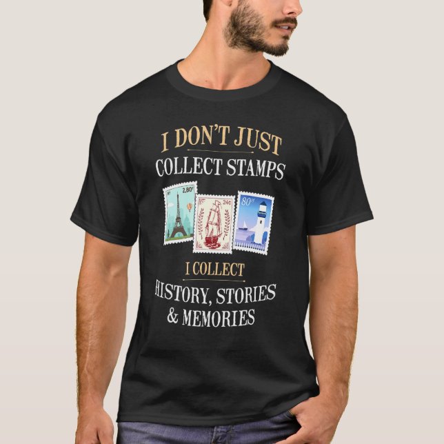 Camiseta Filatelista Filatelista (Anverso)
