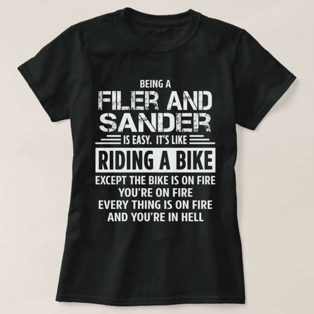 Camiseta Filer Y Sander (Diseño del anverso)