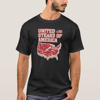 Camiseta Filetes unidos de América