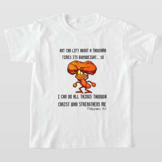 Camiseta Filipenses 4:13 - Puedo hacer todas las cosas a tr