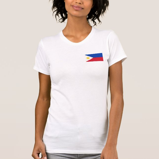 Camiseta filipina de la bandera (Anverso)