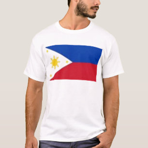 Camiseta filipina de la bandera