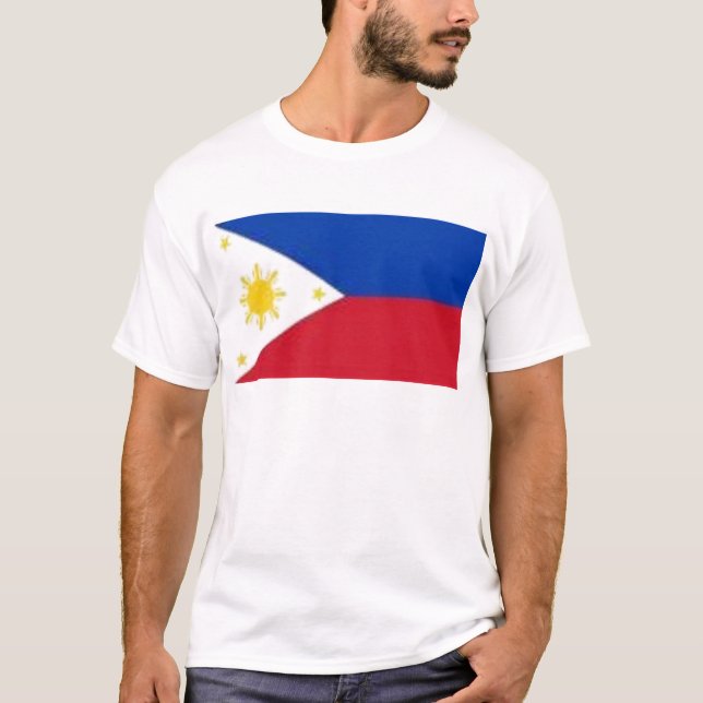 Camiseta filipina de la bandera (Anverso)