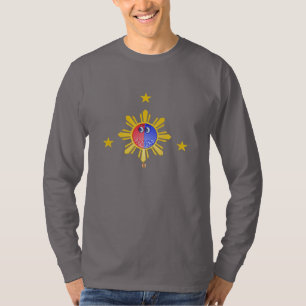 Camiseta filipina divertida, escritura Co de la
