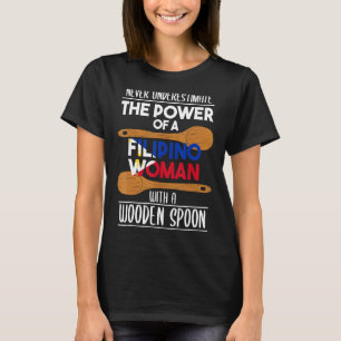 Camiseta Filipina Filipina Filipina Wooden Spoon A